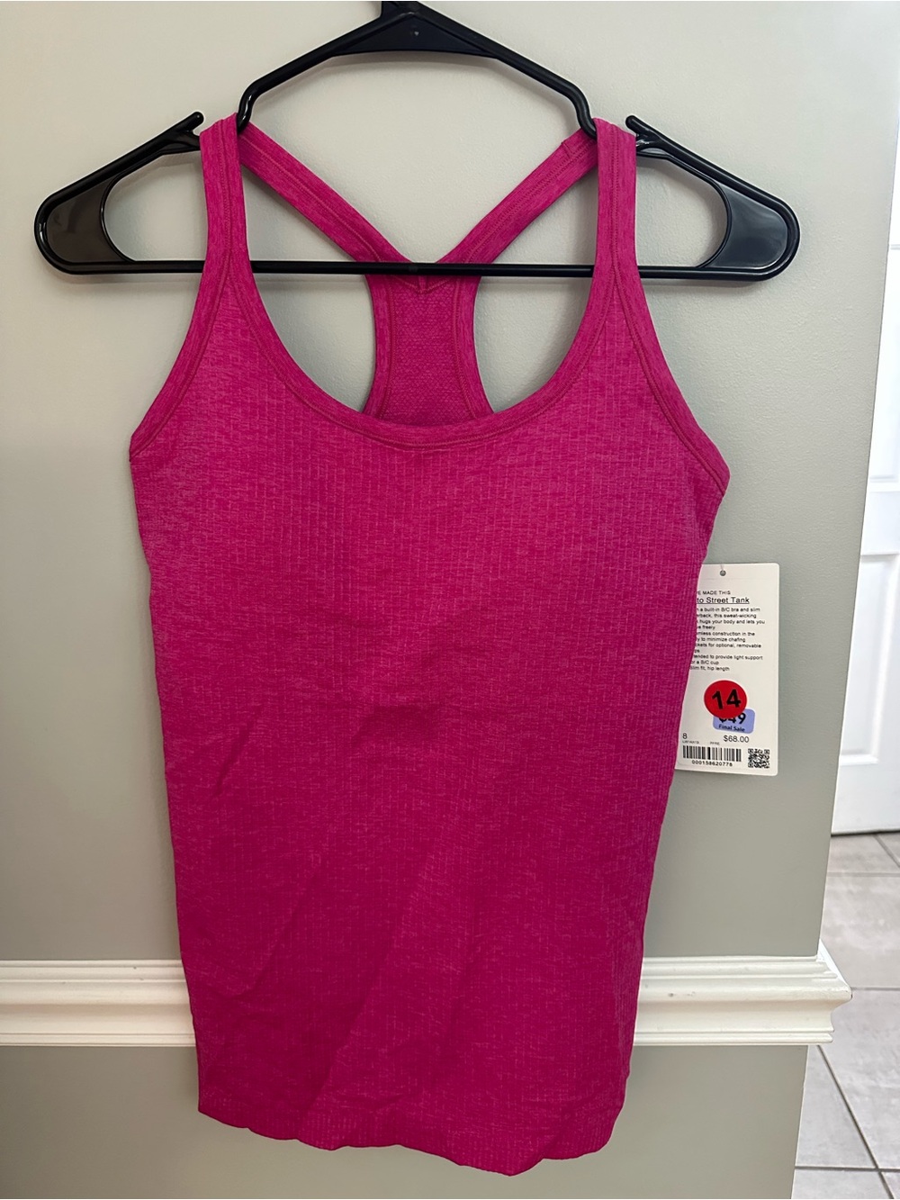 Lululemon Ebb to Street Tank 
SIZE 8